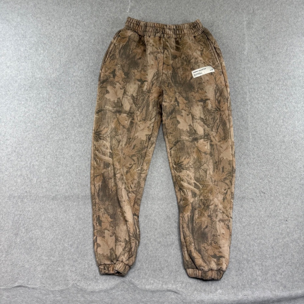 Comfrt Sweatpants Mens Medium Brown Camo Fleece Joggers Comfrt Collection